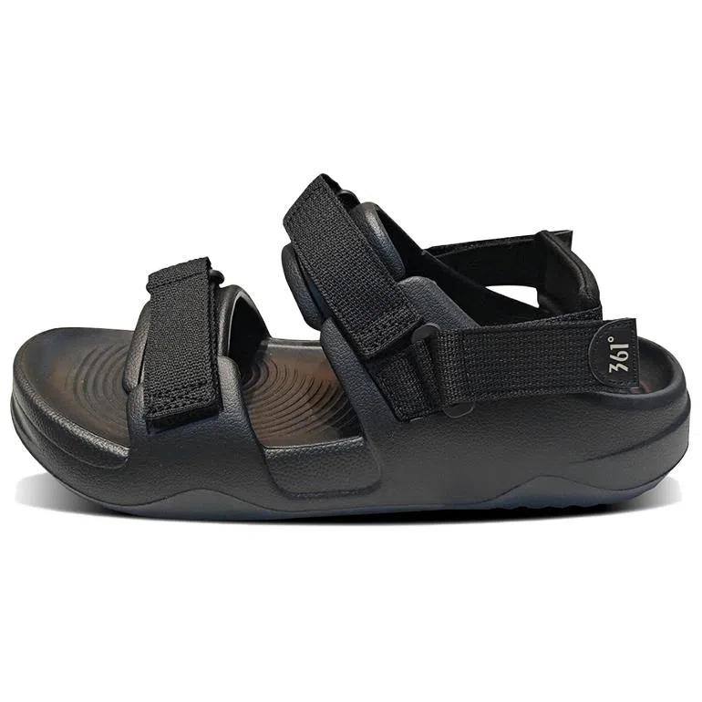361° Beach Sandals Obsidian Black