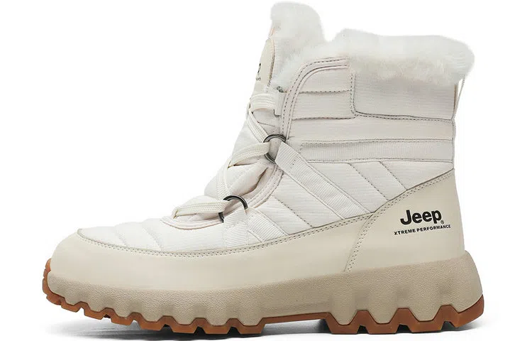 Jeep Snow Boots White