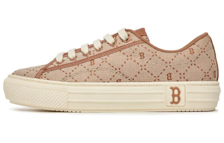 MLB Playball Monogram Brown Beige