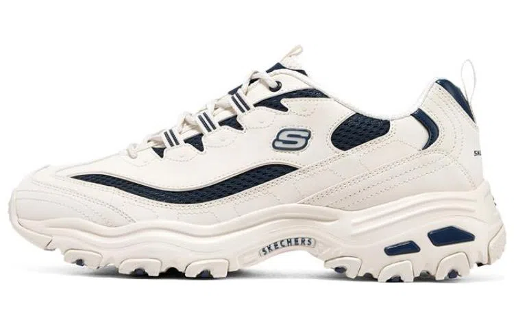 Skechers D'LITES 1.0 White Blue