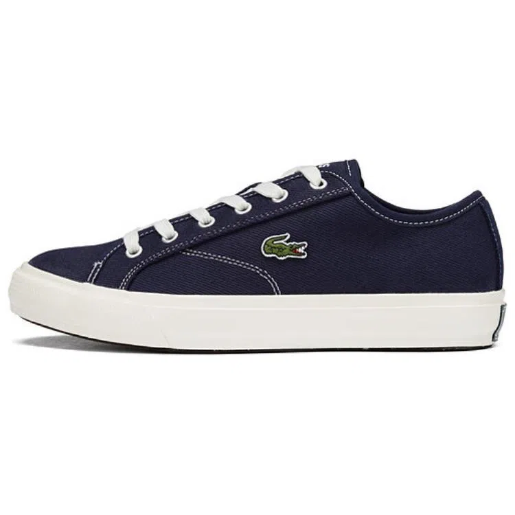 Lacoste Canvas Low-Top Navy