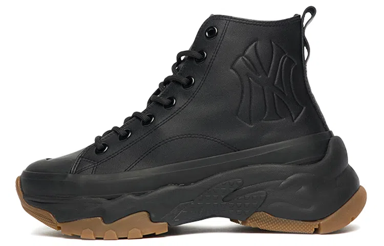 MLB Thick Sole Dad Sneakers Black