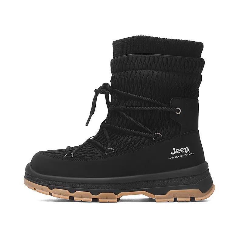 Jeep Snow Boots Black