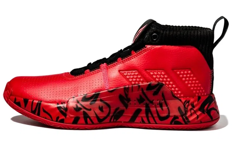 adidas D Lillard 5 High Red