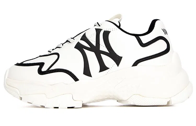 MLB Dad Shoes White Black