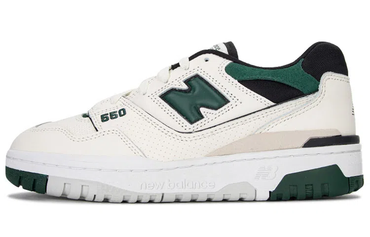 New Balance 550 White Green Black