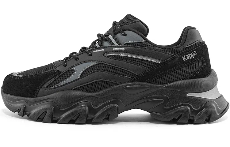 Kappa Retro Dad Shoes Black