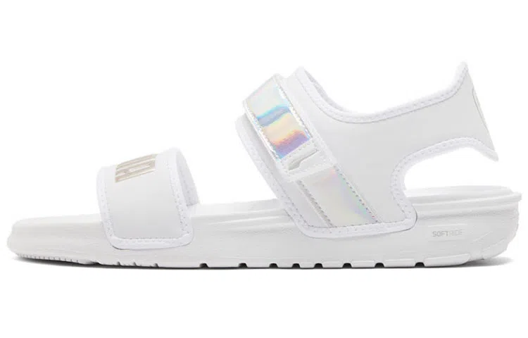 Puma Softride Sandal IRI White Silver
