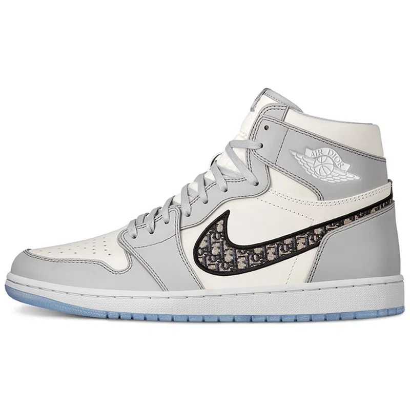 Dior x Air Jordan 1 High OG White Grey
