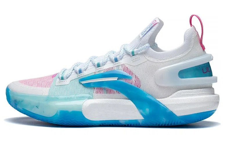 LiNing Flash 9 Ultra Low White Blue Pink