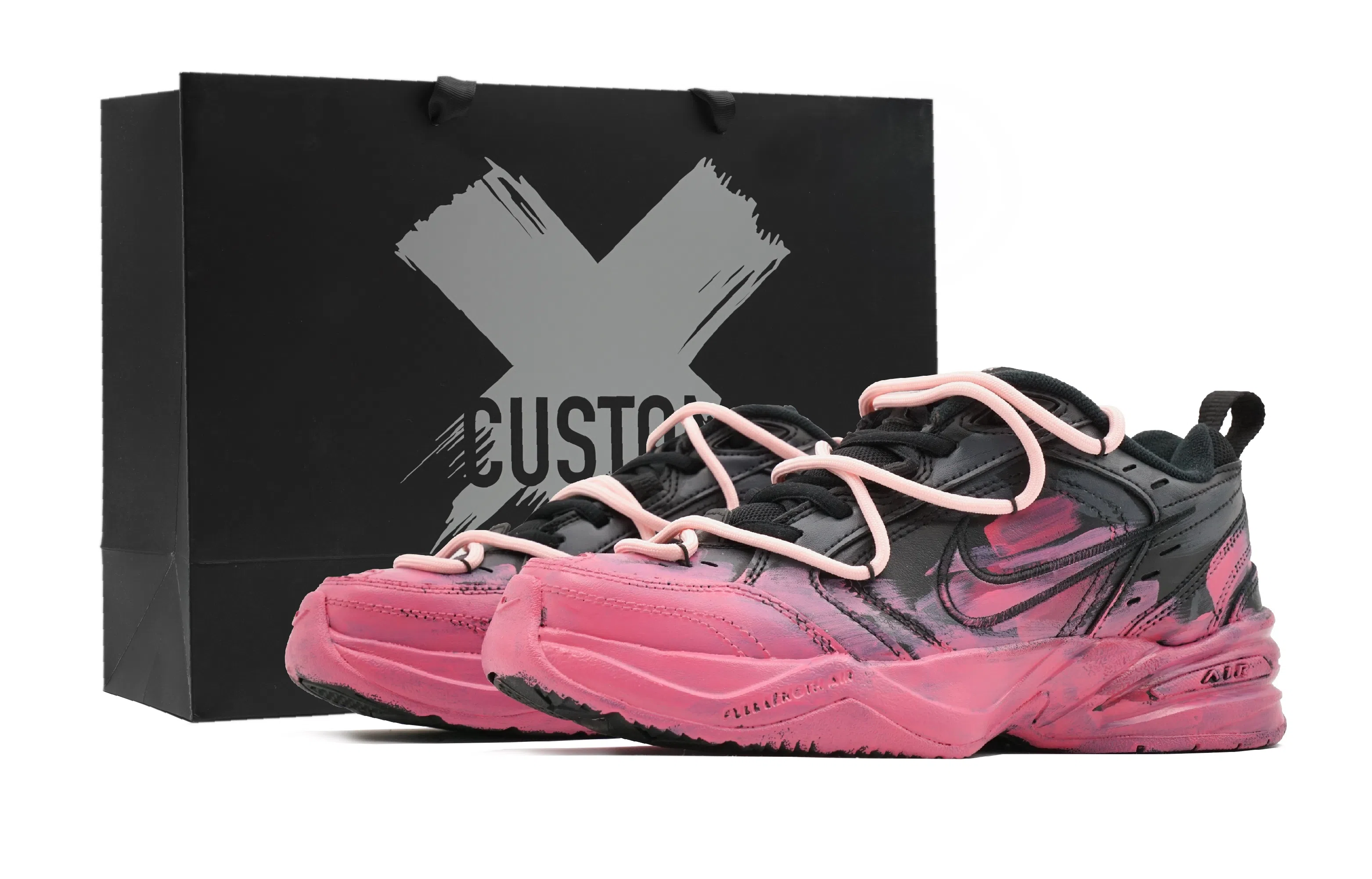 Nike Air Monarch 4 Black Pink