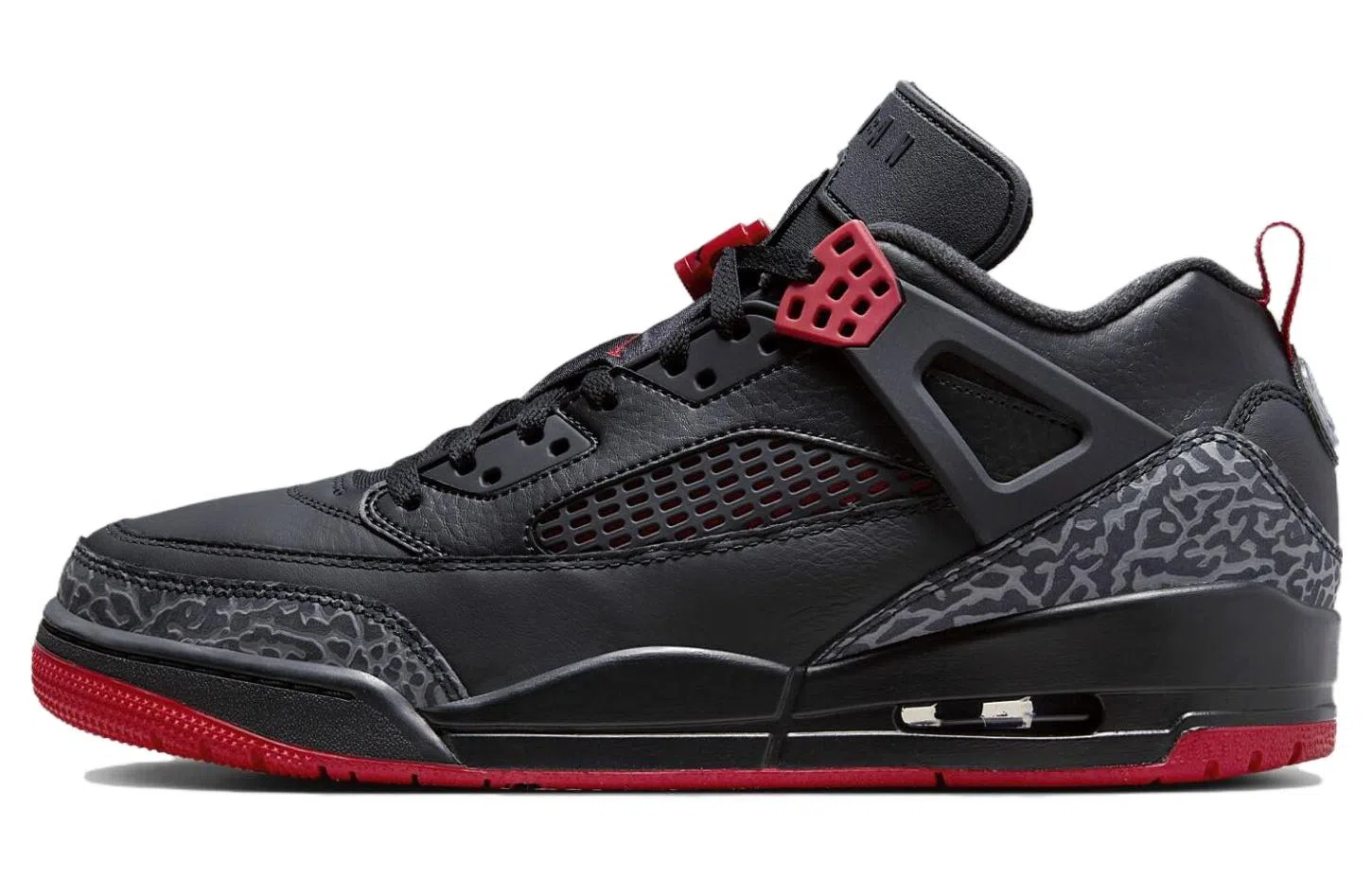 Jordan Spizike Low Black Red