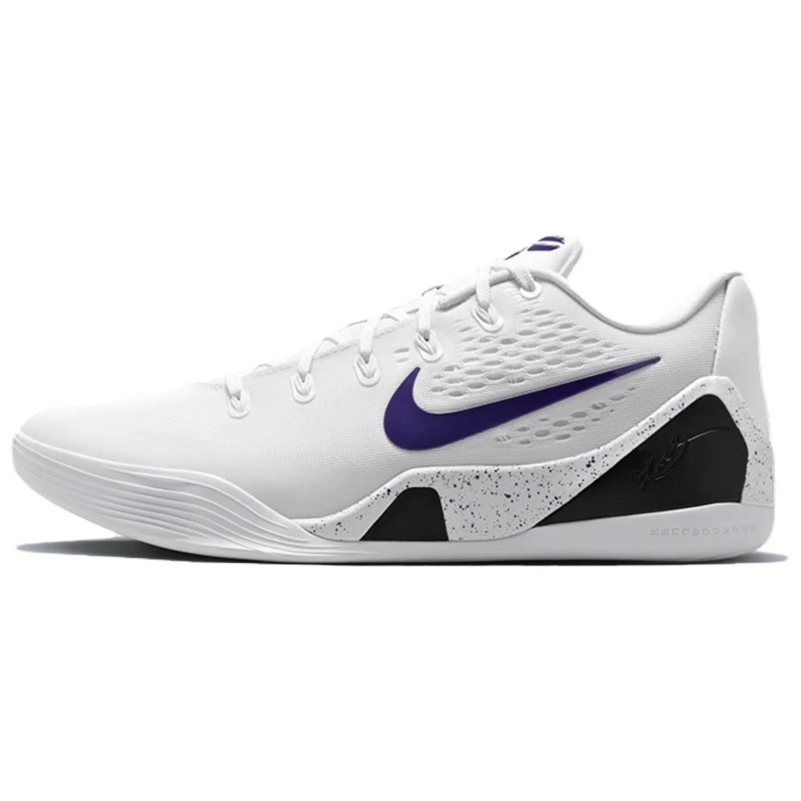 Nike Kobe 9 Elite Low Protro White Purple