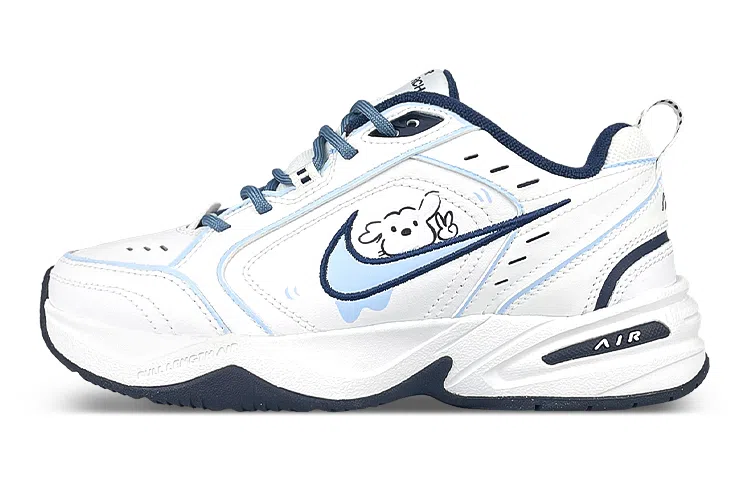Nike Air Monarch 4 White Navy