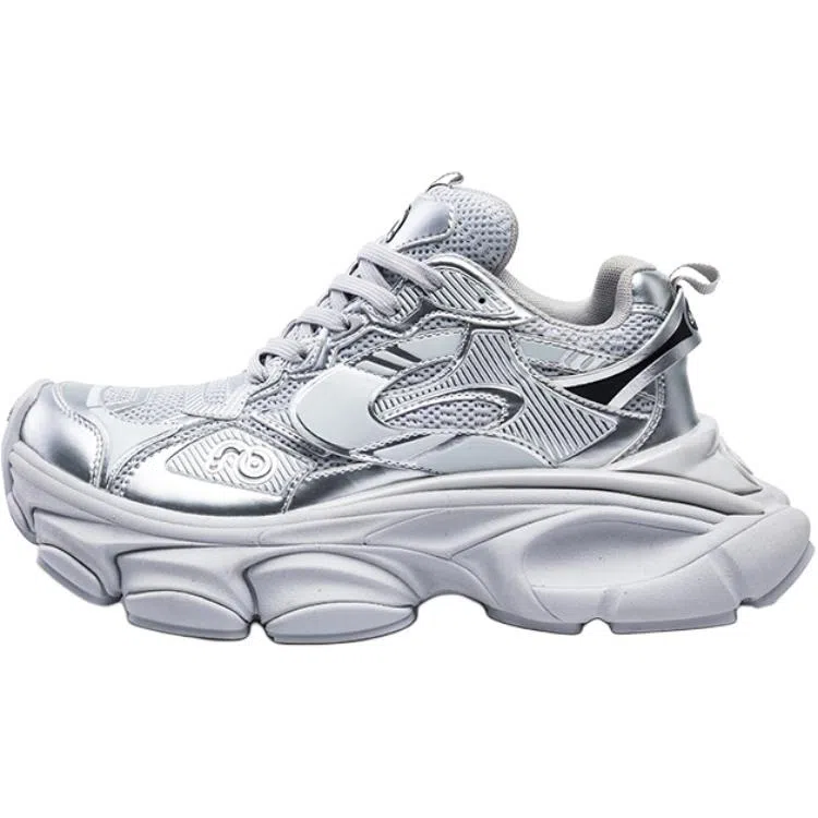 CN Skate Silver High-Top