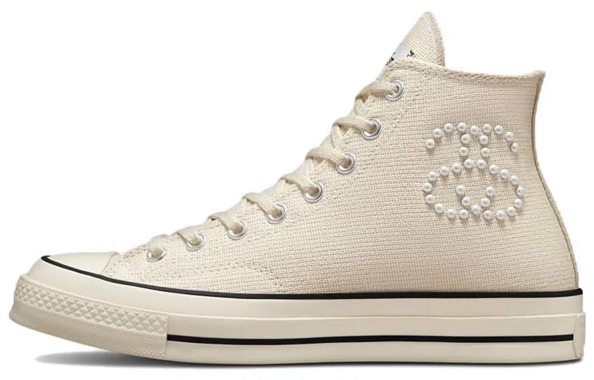 Stussy x Converse 1970s High Top Beige