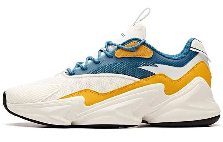 Anta Street Dad Shoes White Orange Blue