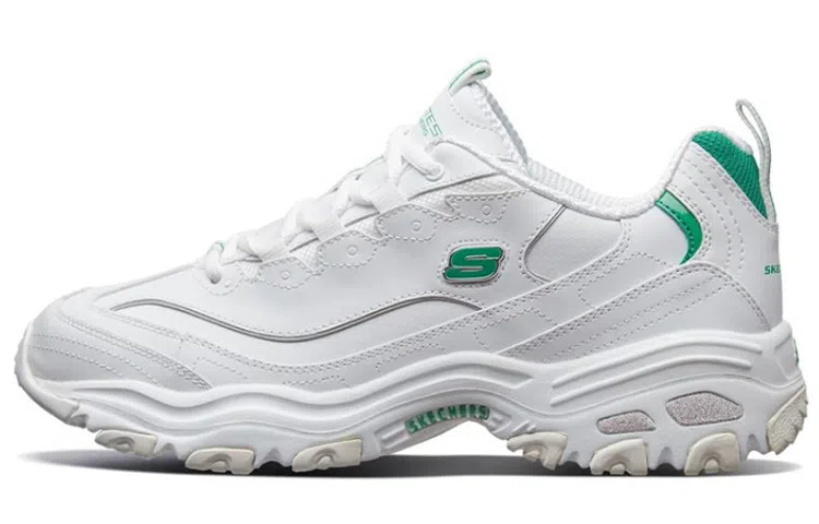 Skechers D'lites 1.0 White Green