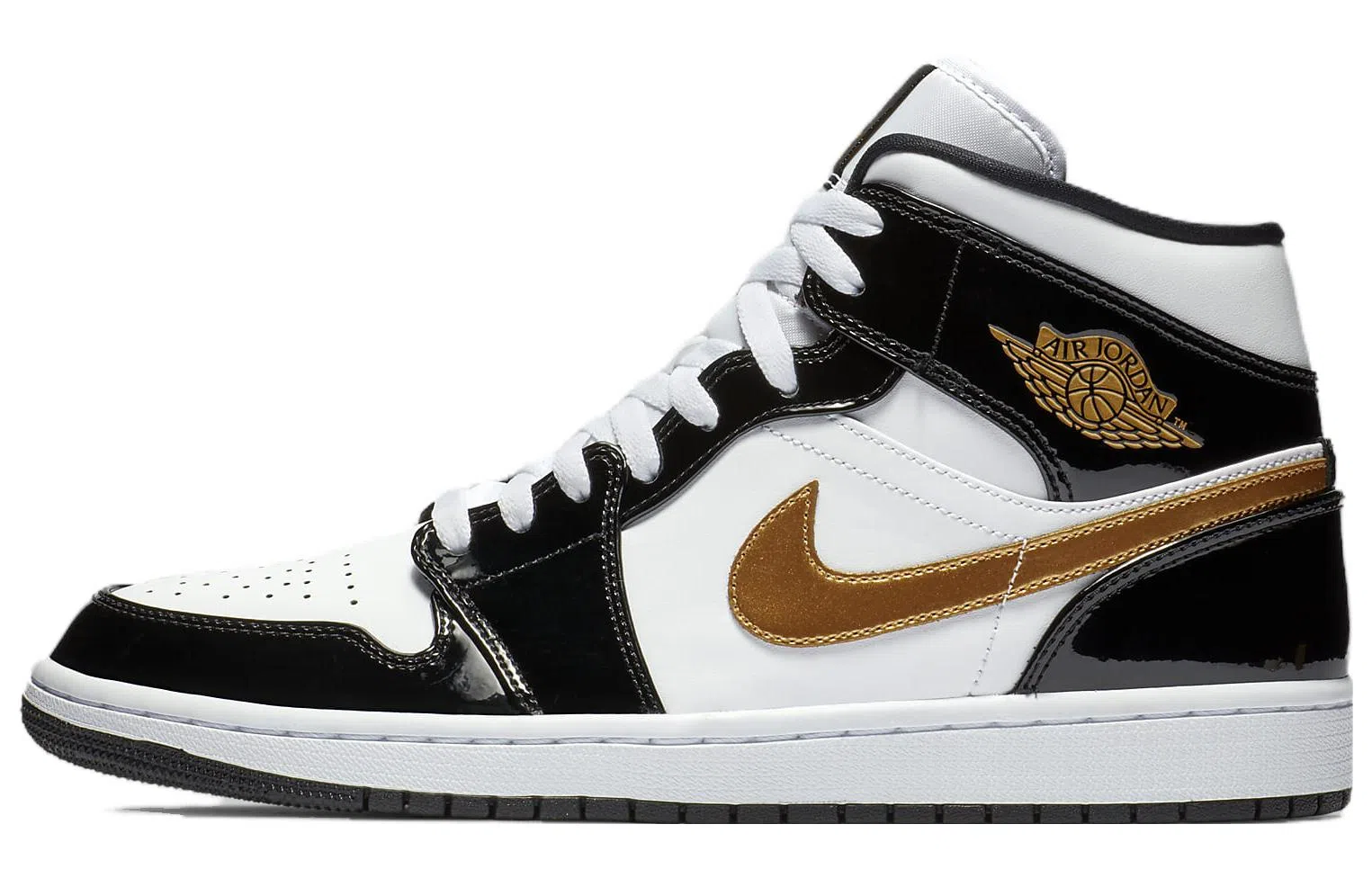 Jordan Air Jordan 1 Mid SE Black Gold 2023