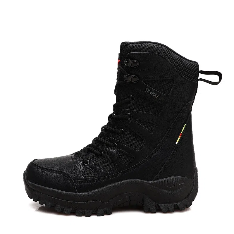 Tan Sen Lang Snow Boots Black