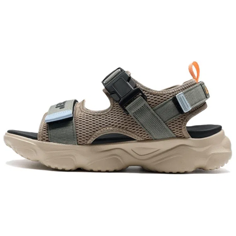 Xtep Sandals Brown Green