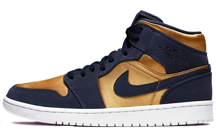 Jordan Air Jordan 1 Mid SE Black Gold