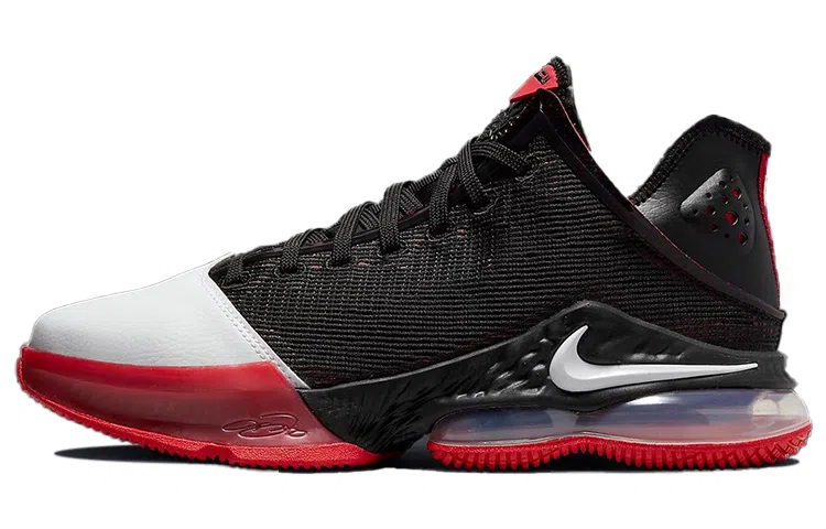 Nike Lebron 19 Low Black White Red