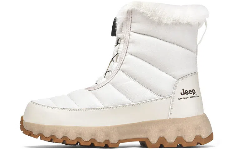 Jeep Snow Boots White