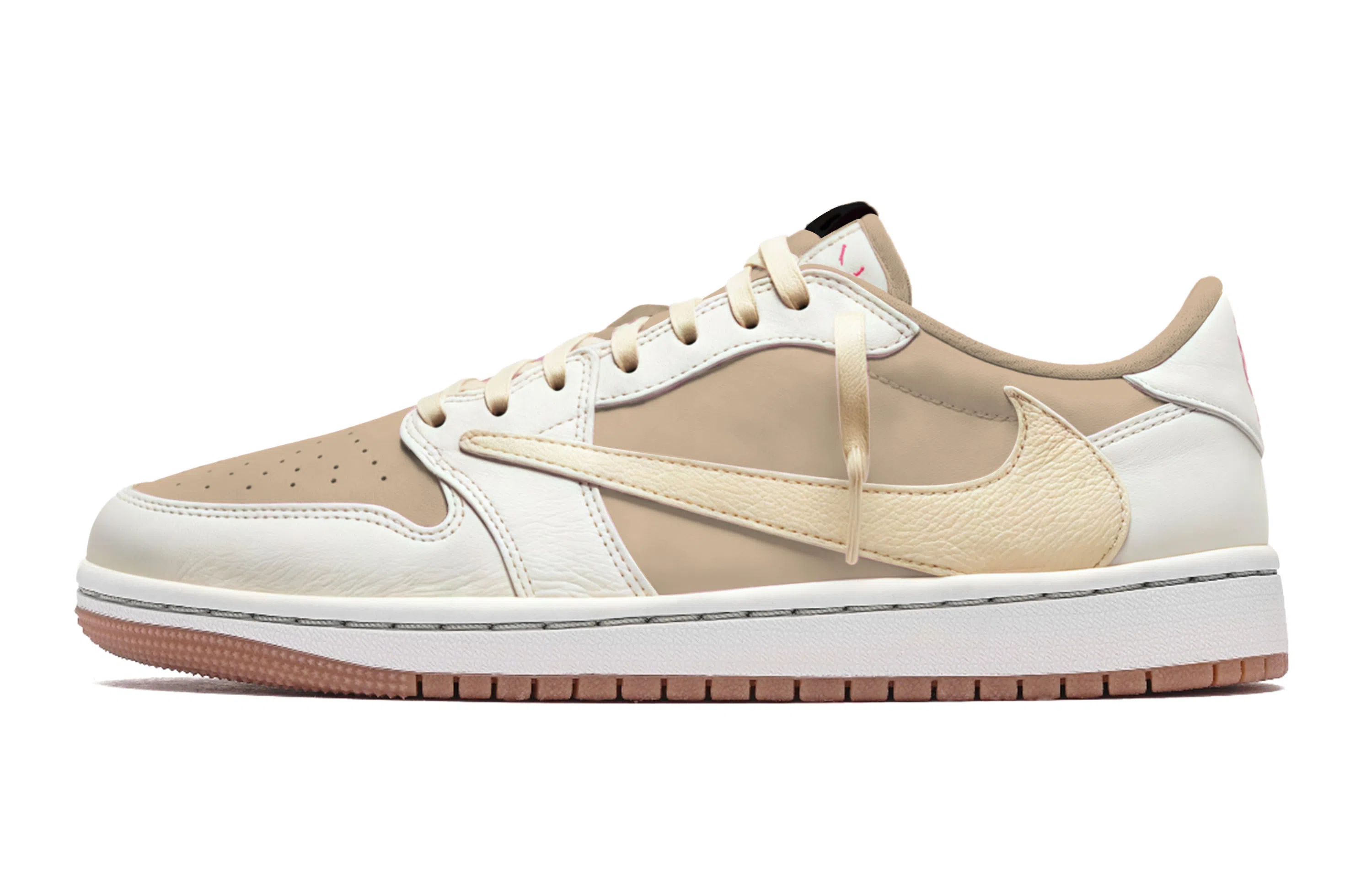 Travis Scott x Air Jordan 1 Low "Brown Pink"
