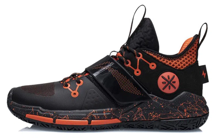 LiNing Wade Block Black Orange
