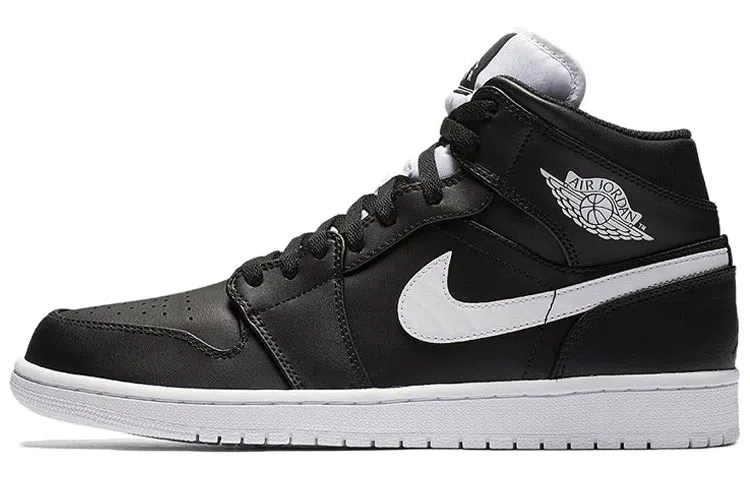 Jordan Air Jordan 1 Retro Mid Black White