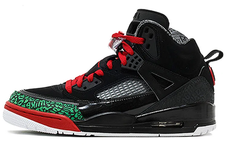 Jordan Spizike Black Varsity Red