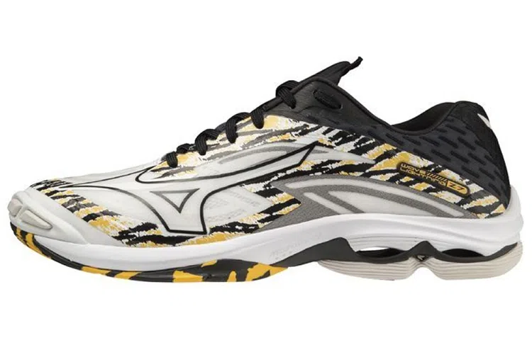 Mizuno Wave Lightning Z7 White Black Yellow