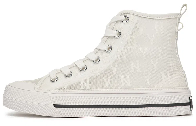 MLB Playball High Monogram White