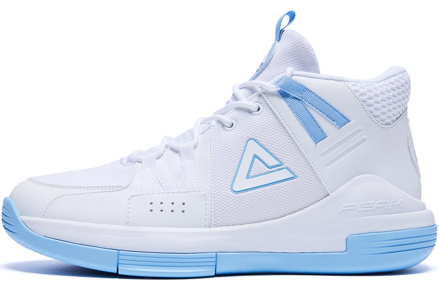 Peak Basketball Shoes White Blue