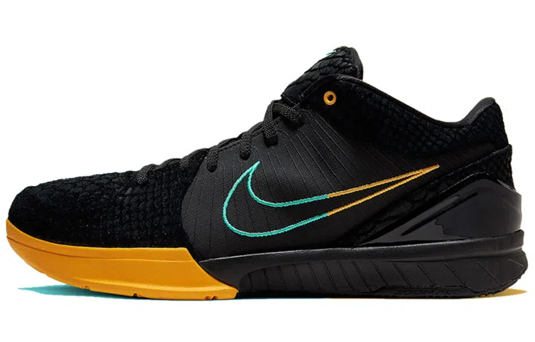 Nike Zoom Kobe 4 Black Yellow