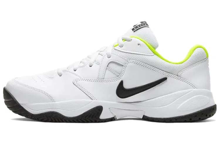 Nike Court Lite 2 White Fluorescent Green