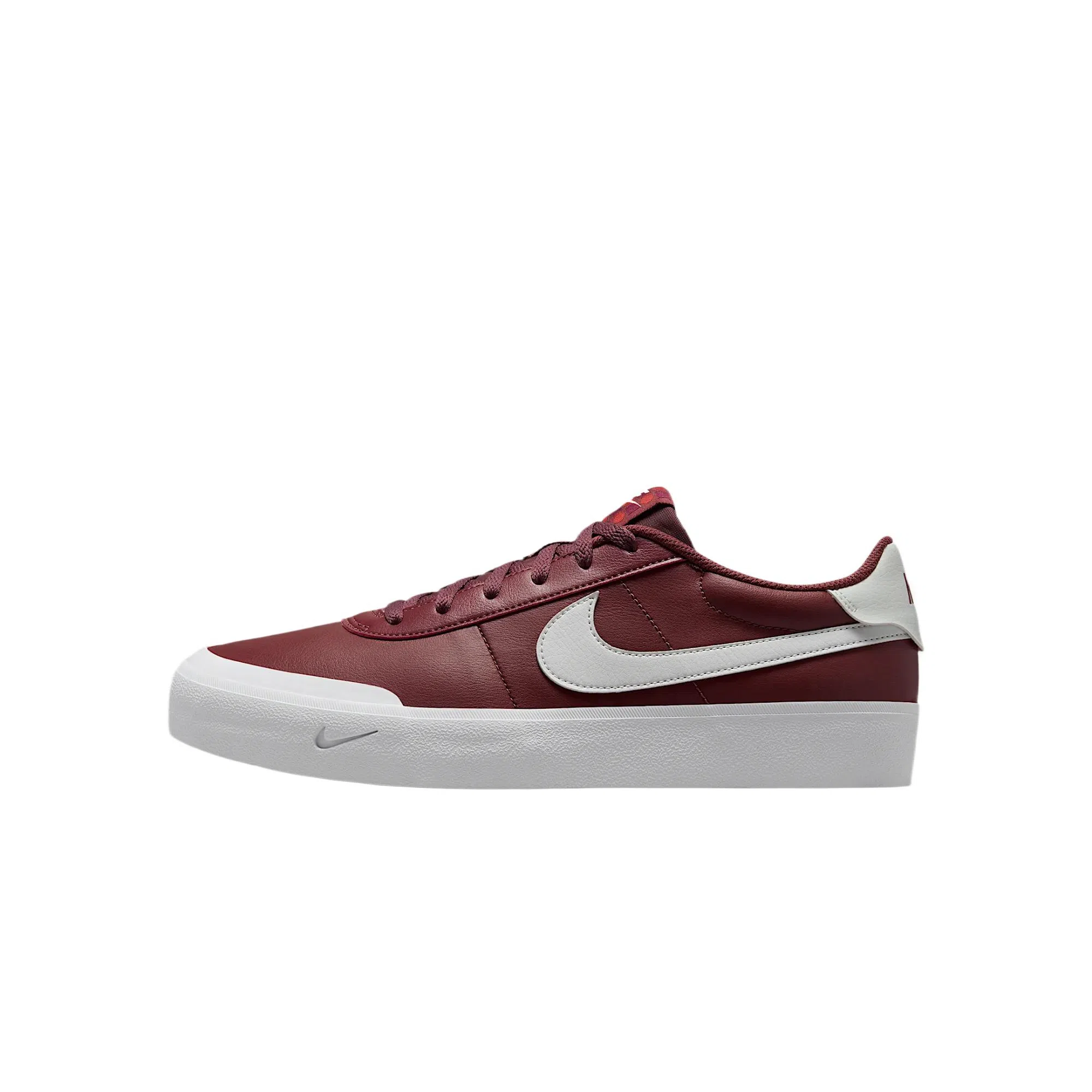Nike Court Shot Low Red Brown