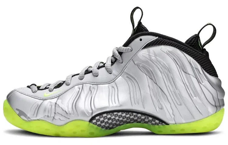Nike Foamposite One Silver Volt Camo