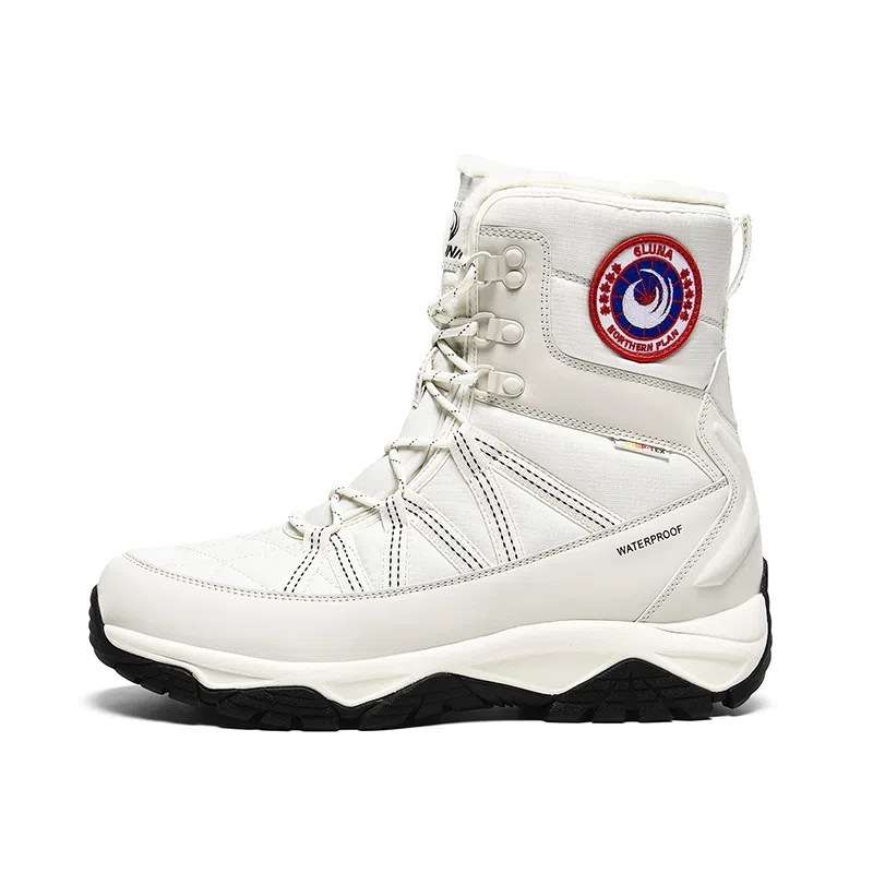 GLUNA Snow Boots White