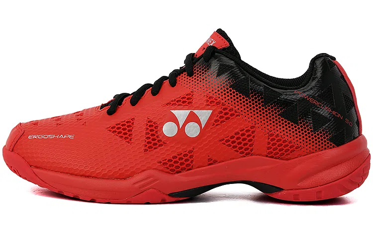 YONEX Low-Cut Badminton Shoes Red Black
