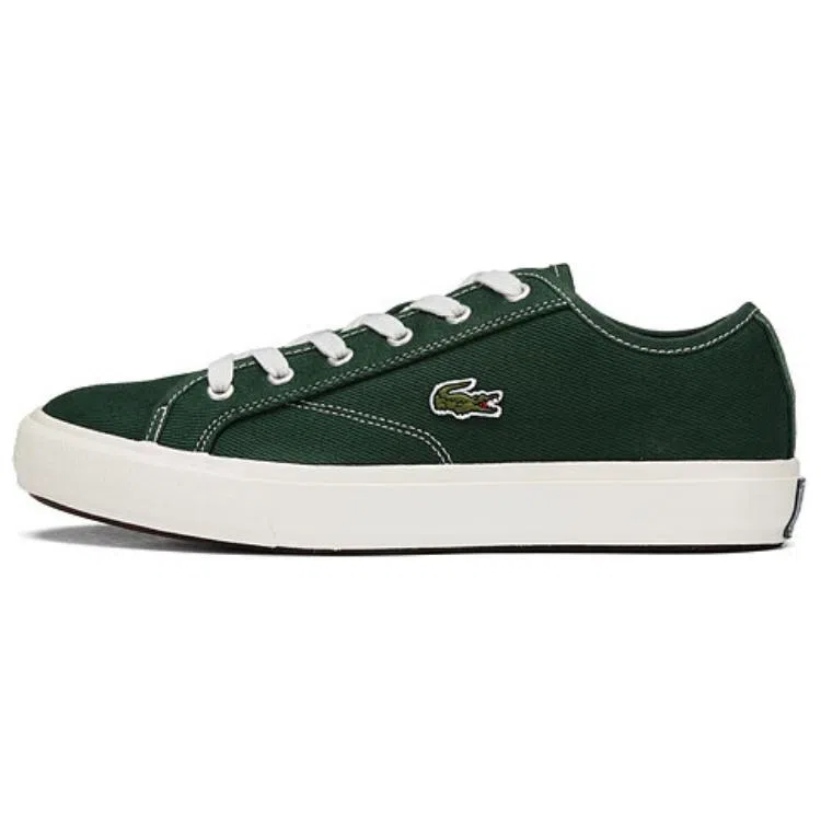 Lacoste Canvas Low Top Green