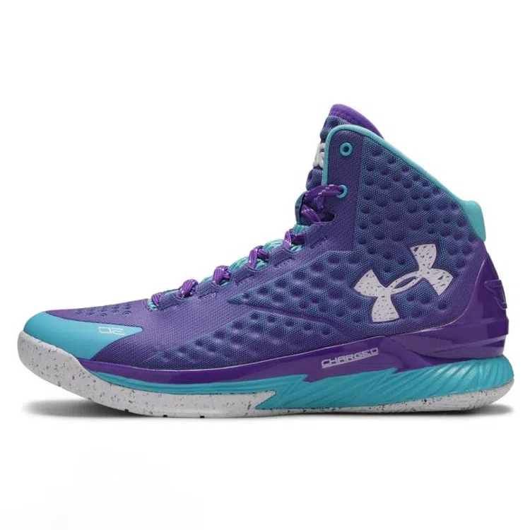 Under Armour Curry 1 High Purple Blue