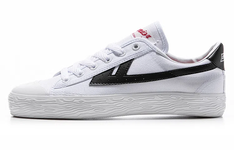 Warrior Classic Low White Black
