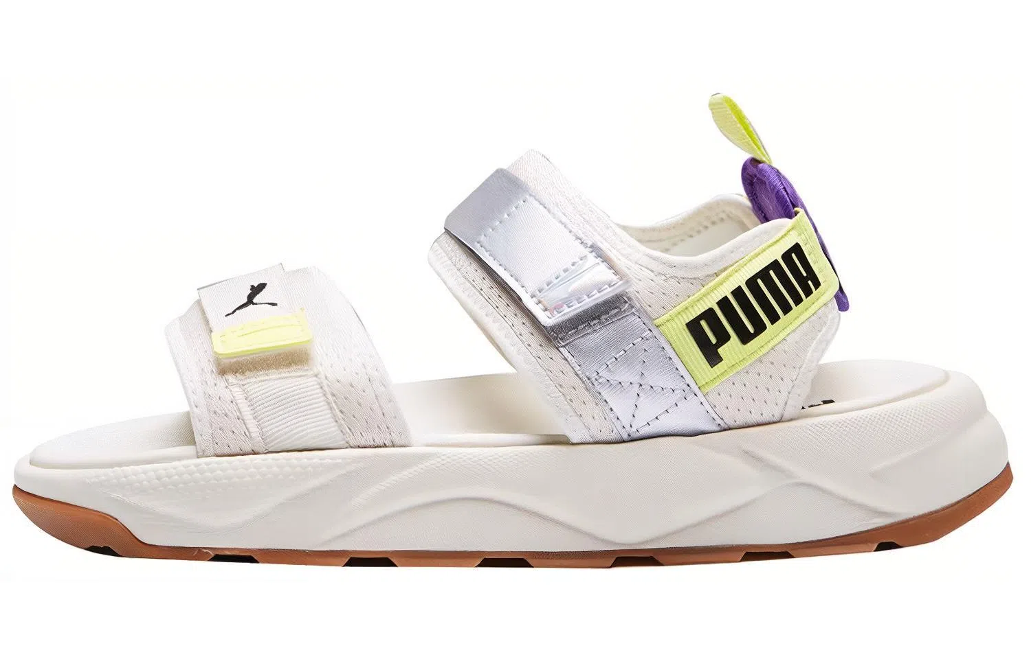 Puma RS-Sandal Iri White Fluorescent Green