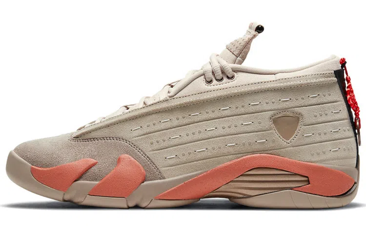 CLOT x Air Jordan 14 Low SP "Terracotta"