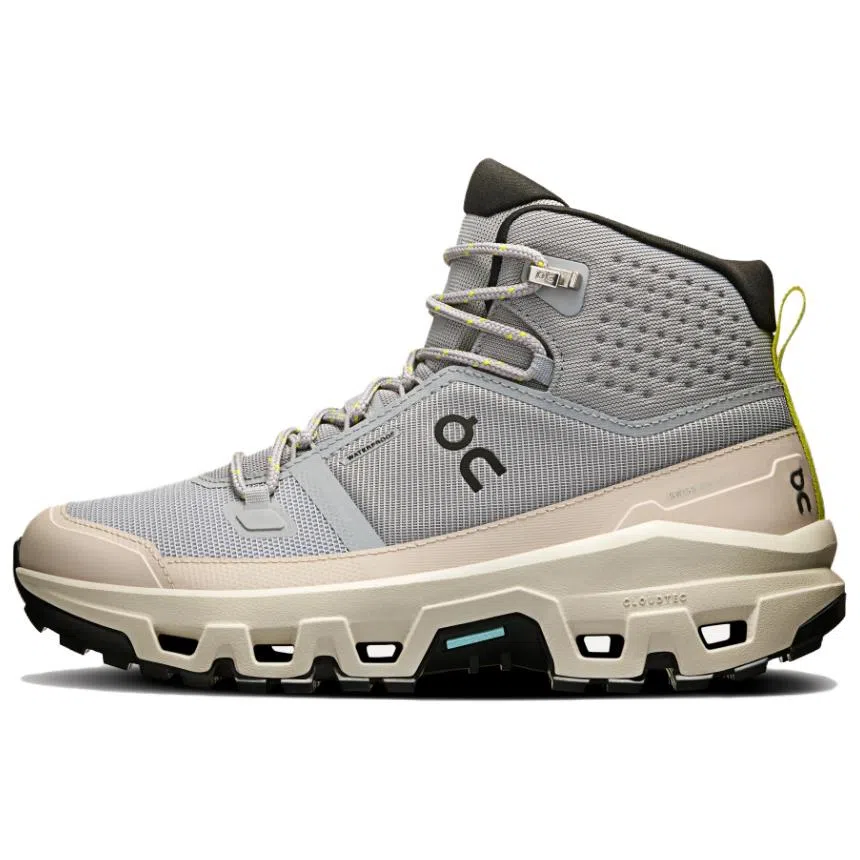 On Cloudrock Mid WP Grey White