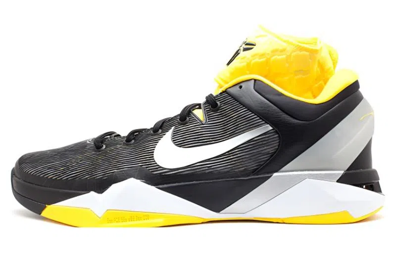 Nike Zoom Kobe 7 Black White Del Sol