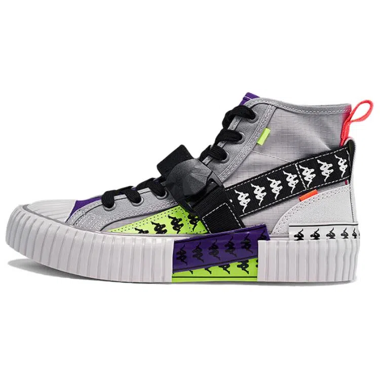 Kappa High Top Canvas Grey