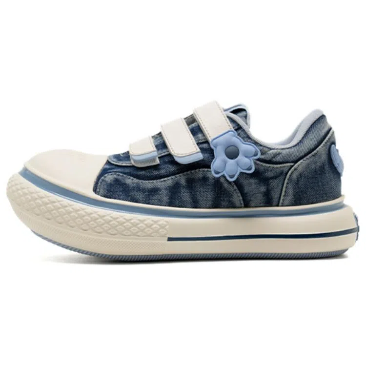 Disney x OLD ORDER Stitch Canvas Sneakers Blue